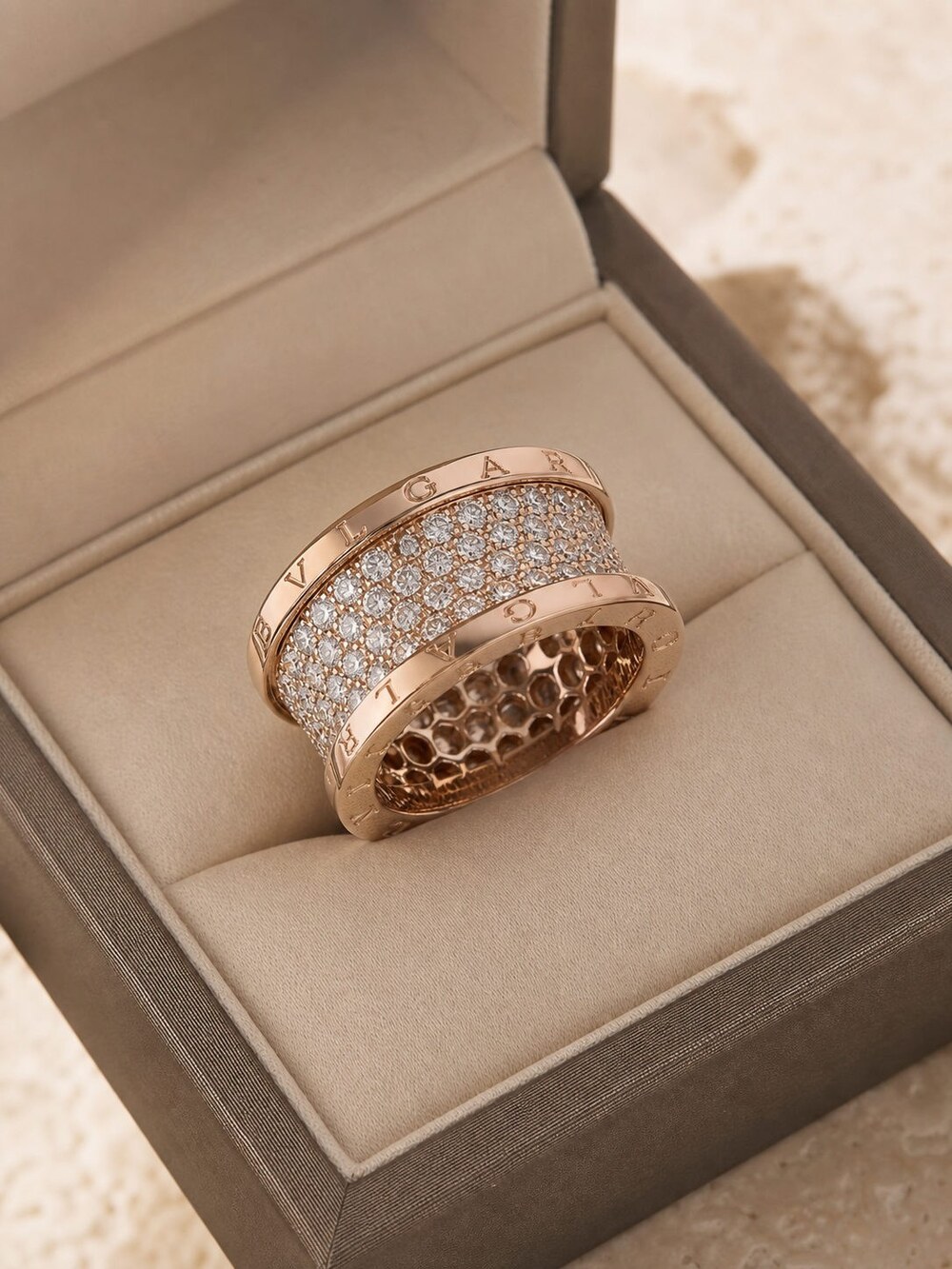 Bulgari Refined Statement Ring Style 1 | New with Box - Picture 3 of 9